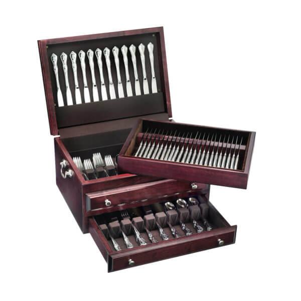 Pinehurst Hammered Flatware Set - 45 pc.