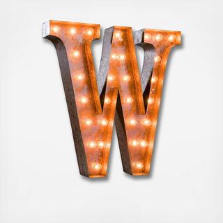 Letter Marquee Light