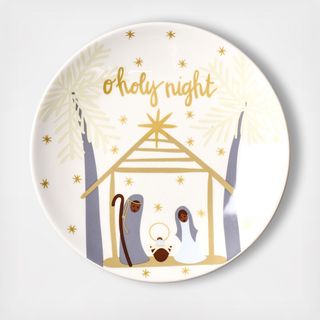 O Holy Night Salad Plate, Set of 4