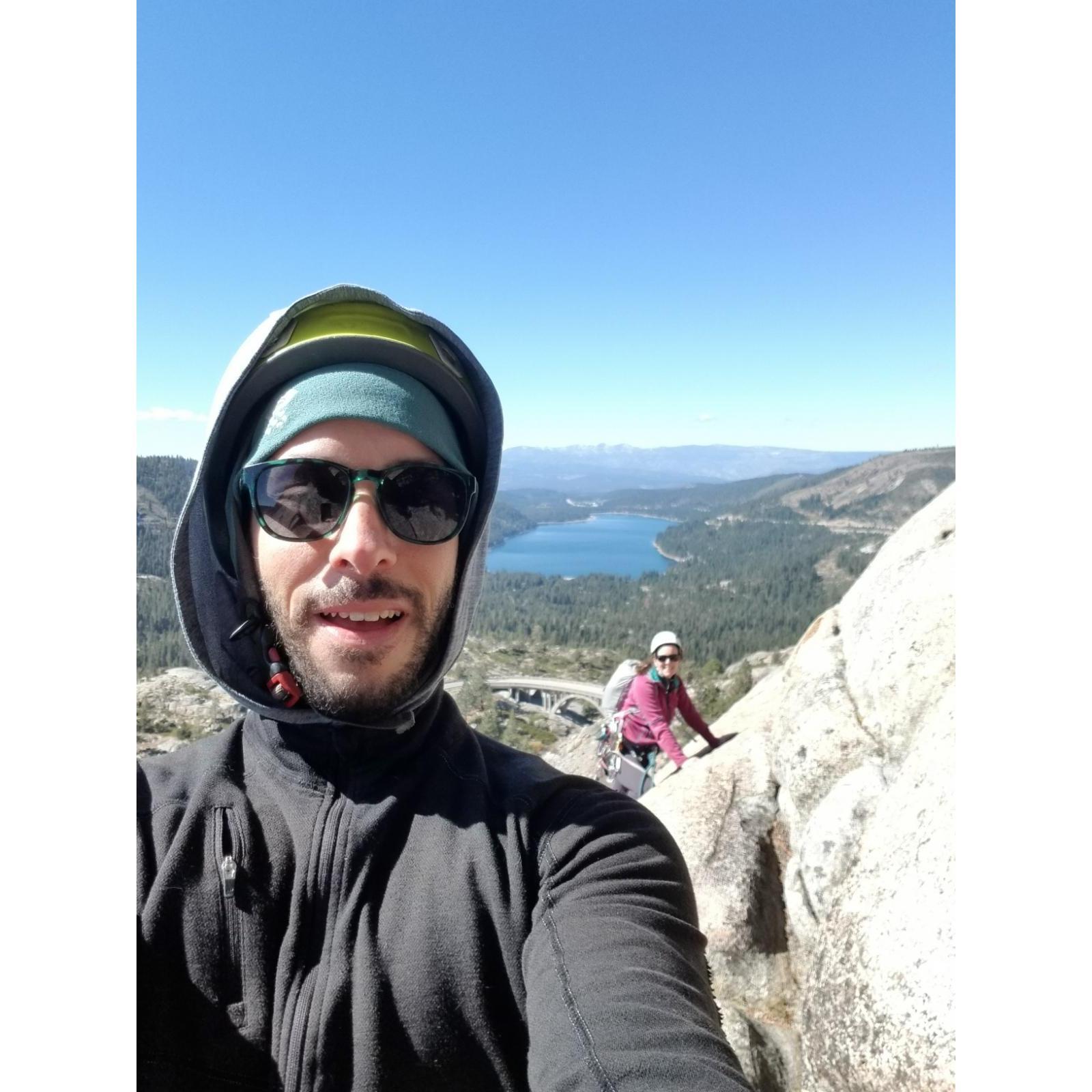Climbing at Donner