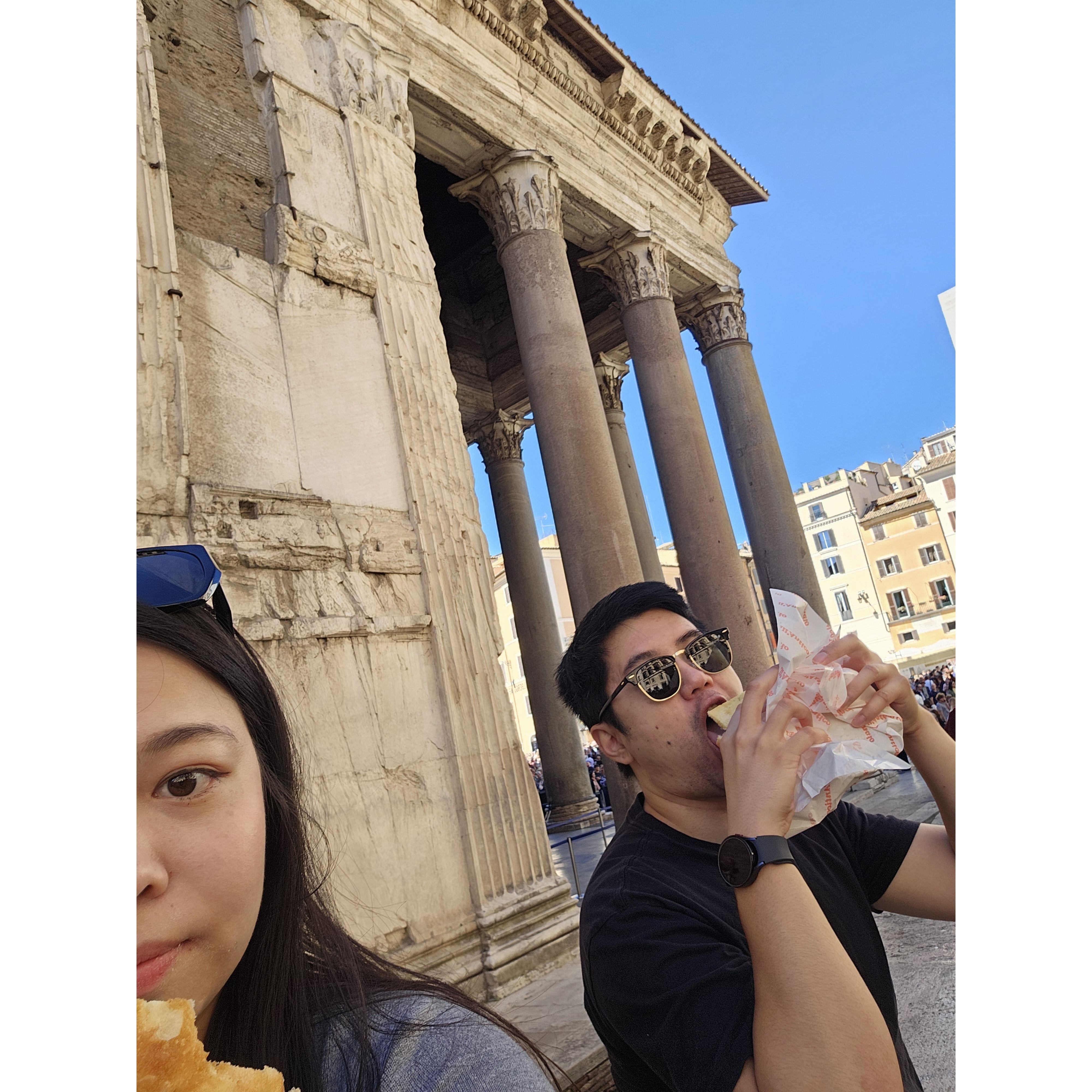 Sandwiches at the Pantheon?