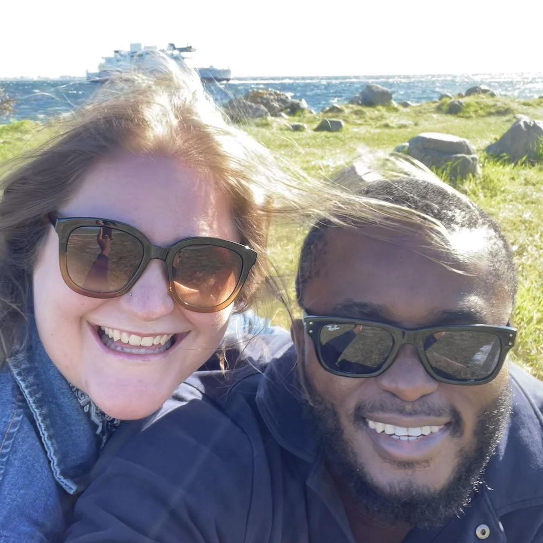 Just after napping for 20 mins on the grounds of Kronborg Castle.