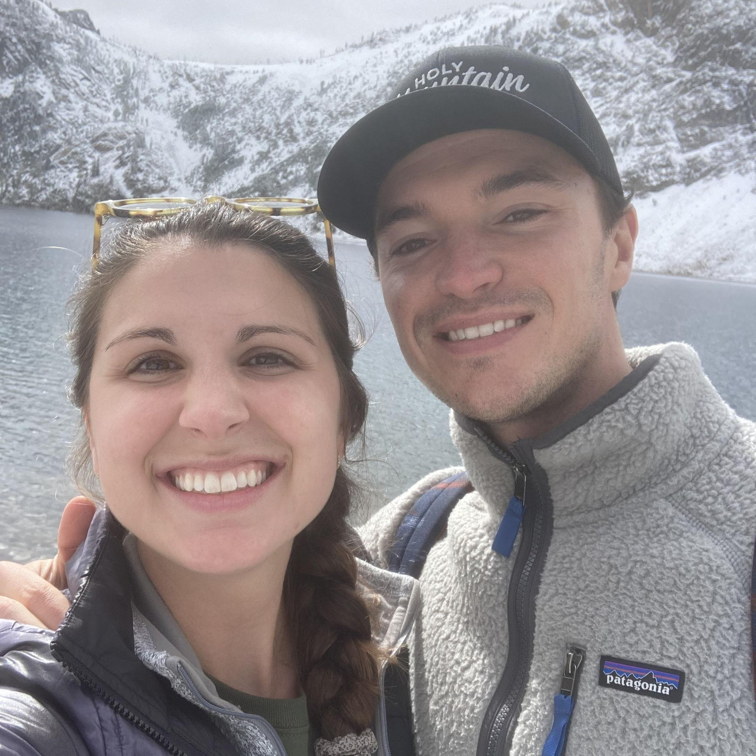 Our first trip together - hiking in the Sawtooth Mountains, ID!