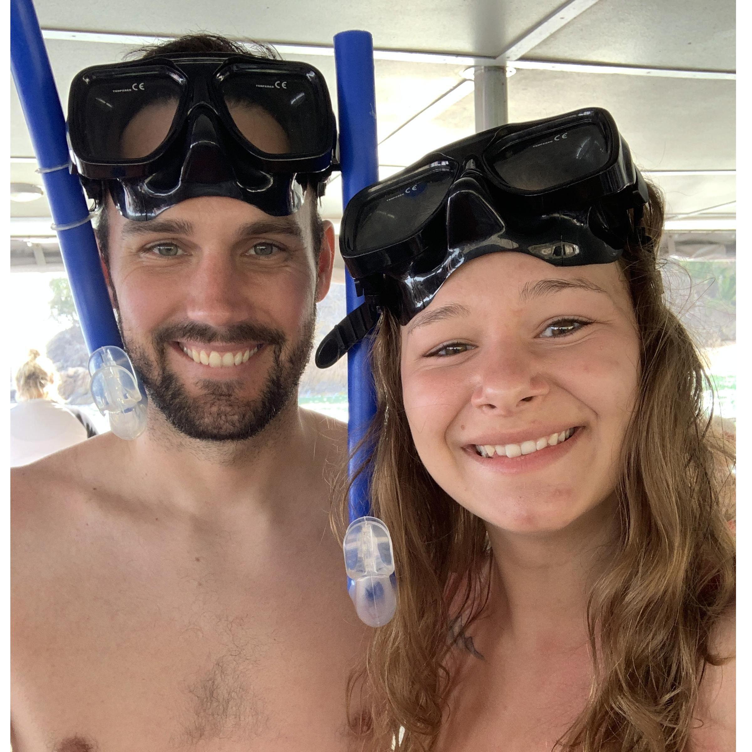 That one time we went snorkeling in Mexico