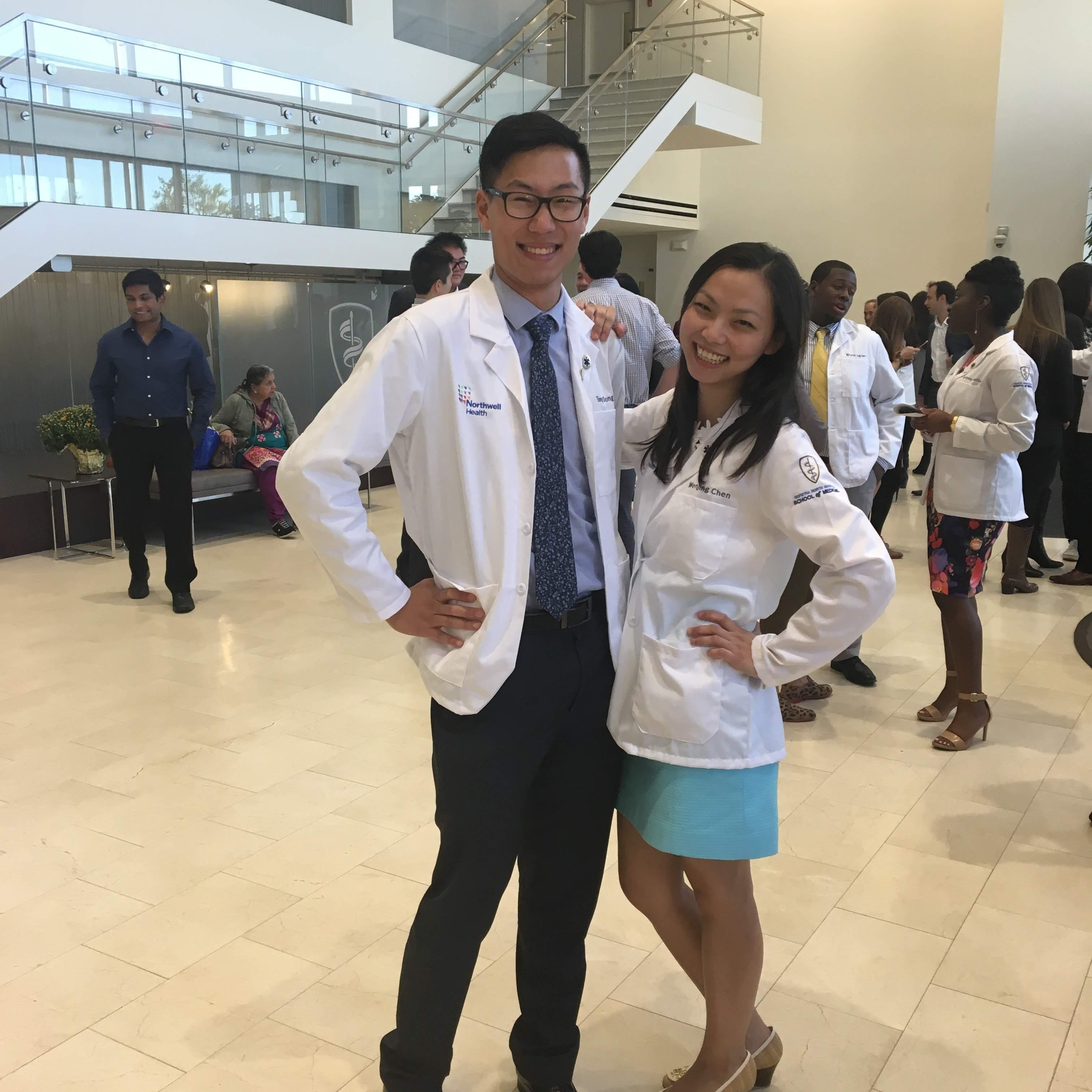 First photo together!