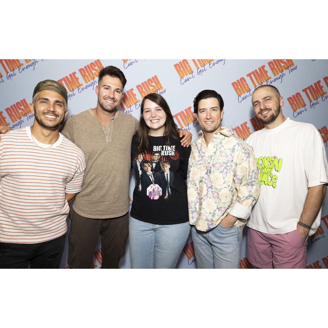 Getting to meet my favorite boy band Big Time Rush!