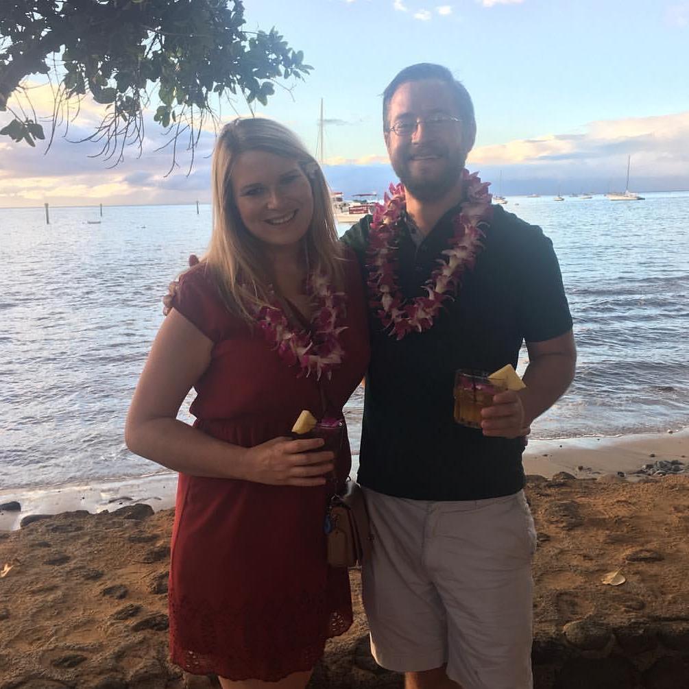 At the Old Lahaina Luau during our first trip to Maui (December 2016).