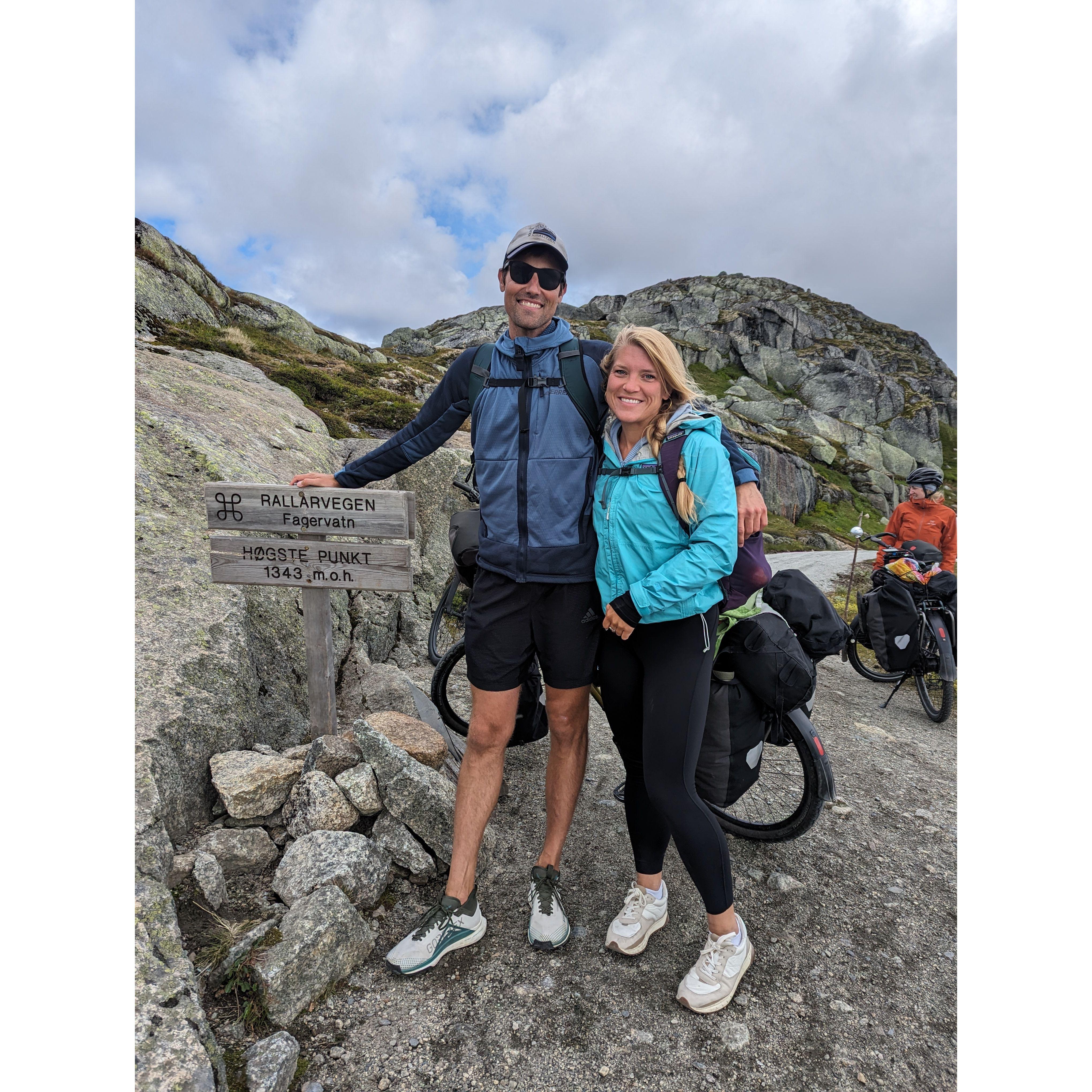 The day before we got engaged, and the day Tawney nearly died of frustration and exhaustion on a very long bikeride.