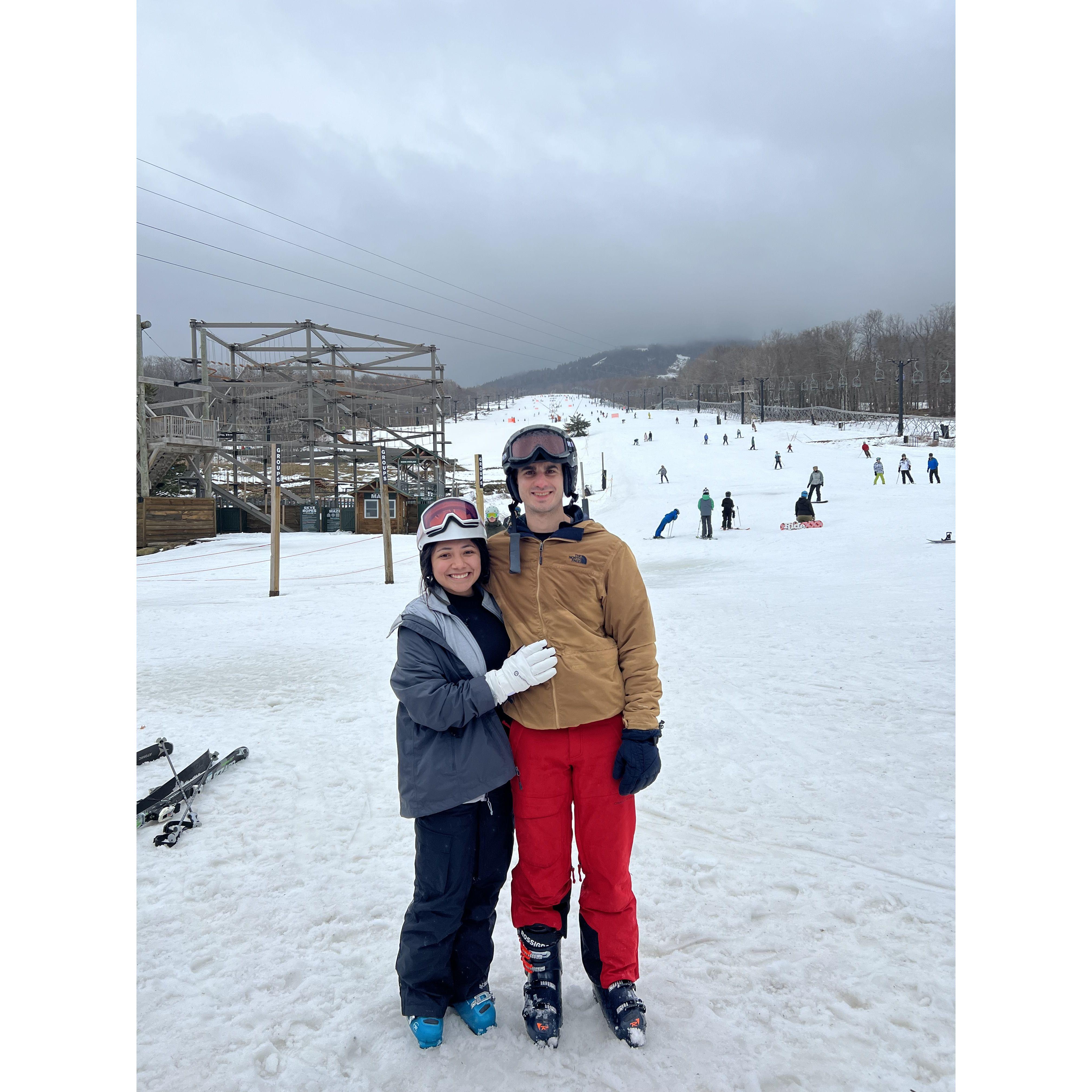 First Ski Trip Killington, VT 22'