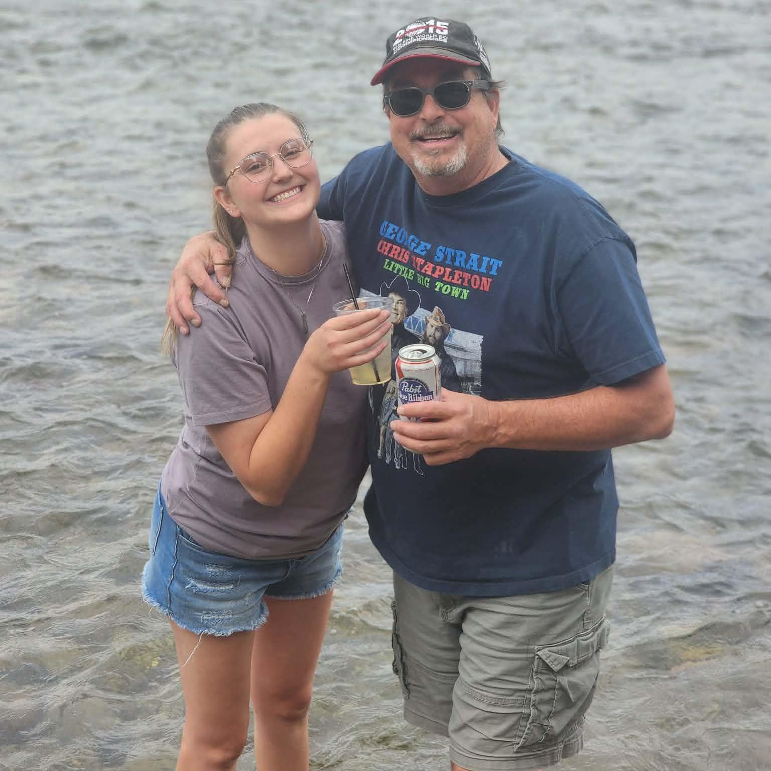 Everyone loves a summer day on the Arkansas River. Hannah and Matt