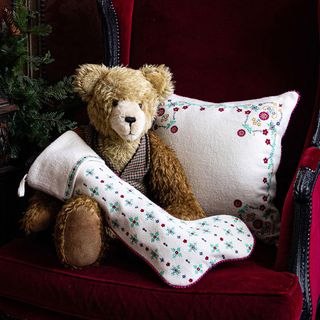 Heidi Embroidered Stocking
