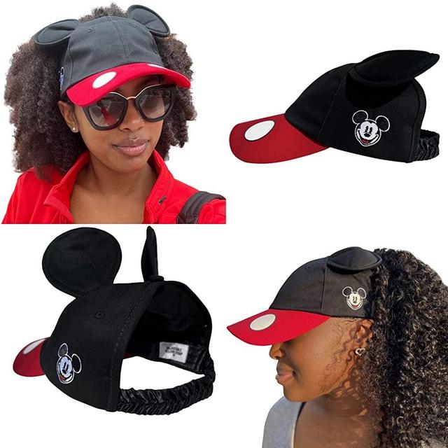 CurlCap Natural Hair Backless Cap – Satin Lined Baseball Hat for Women