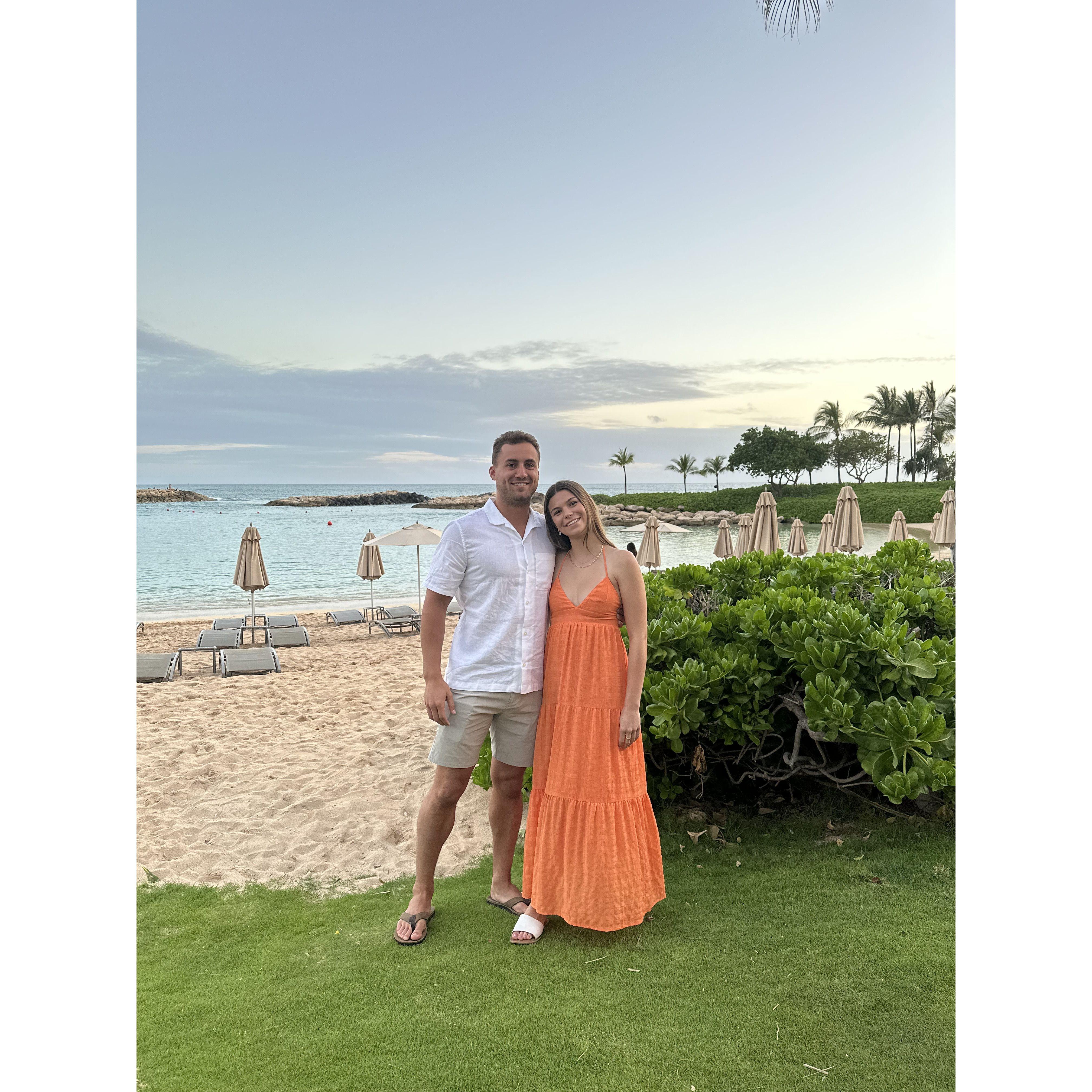 Our first trip to Hawaii together, Summer 2023