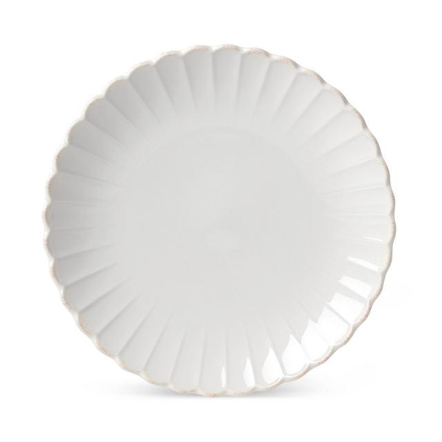 Lenox French Perle Scallop Dinner Plate