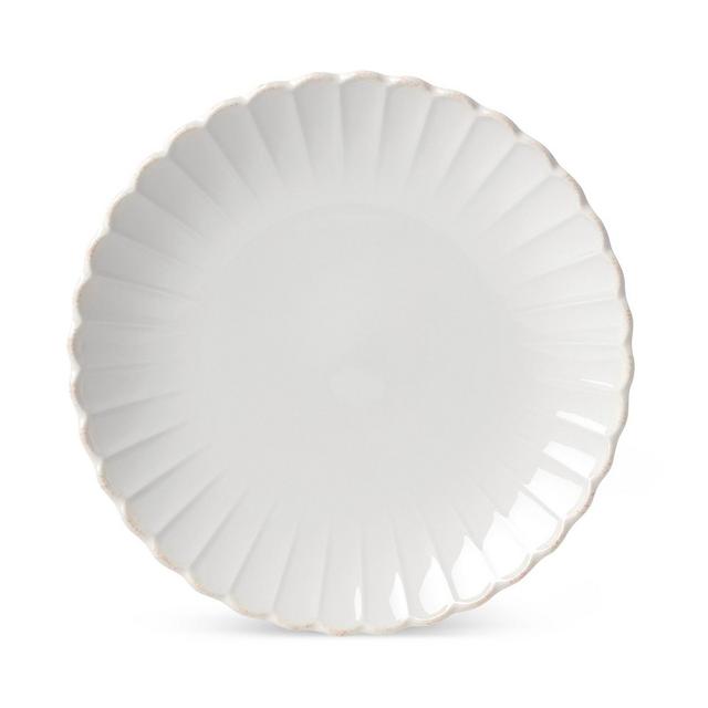 Lenox French Perle Scallop Dinner Plate