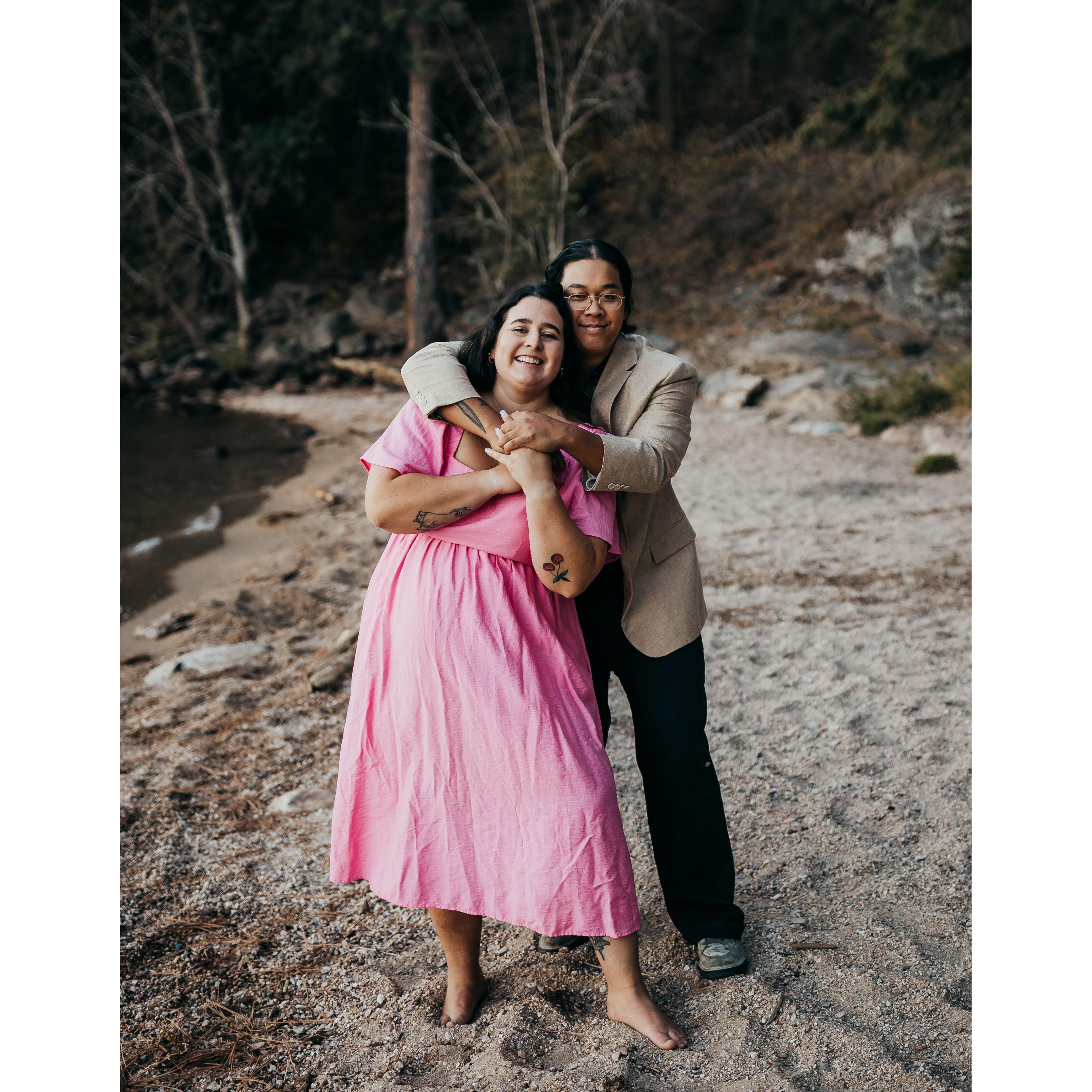 Engagement session photos