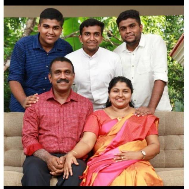 Elvin's uncle and family