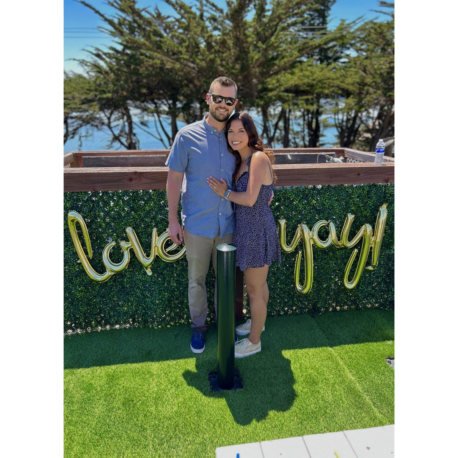 engagement party after Olivia said "Yes!"