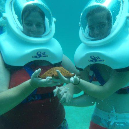 St Lucia Sea Trek Adventure at Pigeon Island