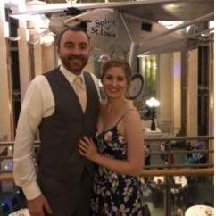 At a friends wedding