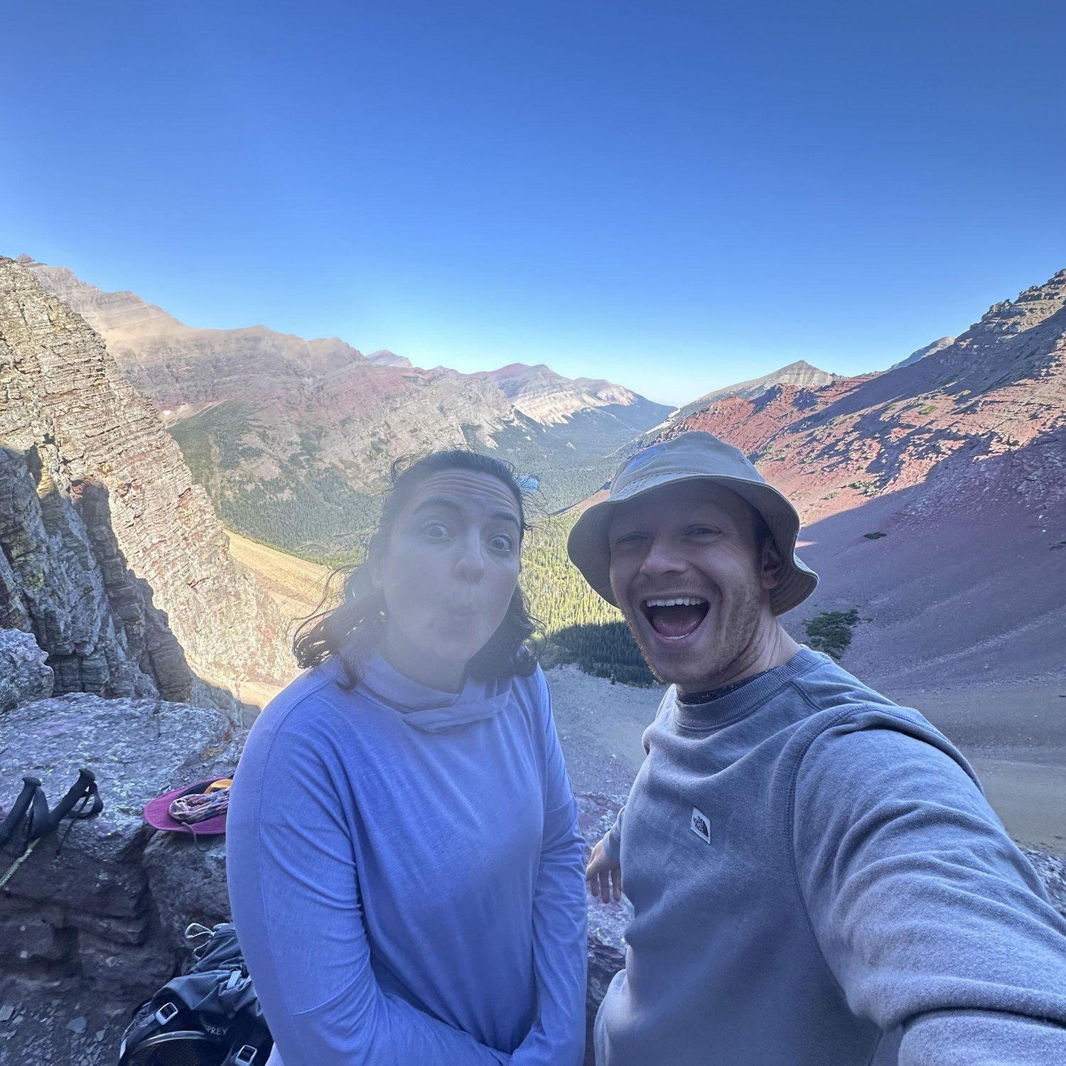 Backpacking in Glacier NP