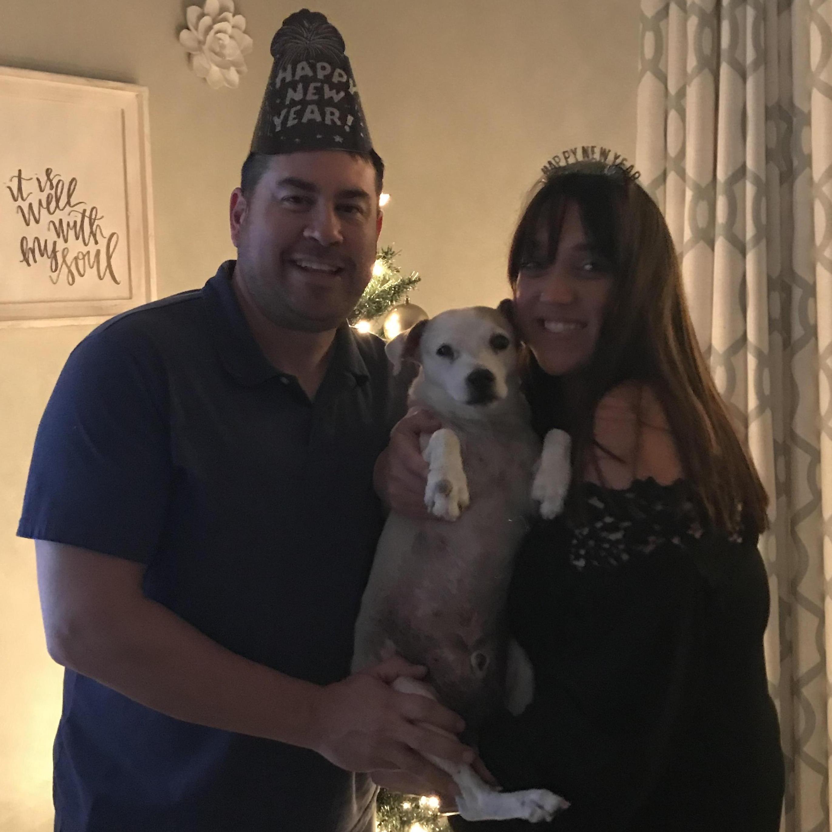 Unbeknownst to us, this was our last holiday season with our beloved Hoosier.