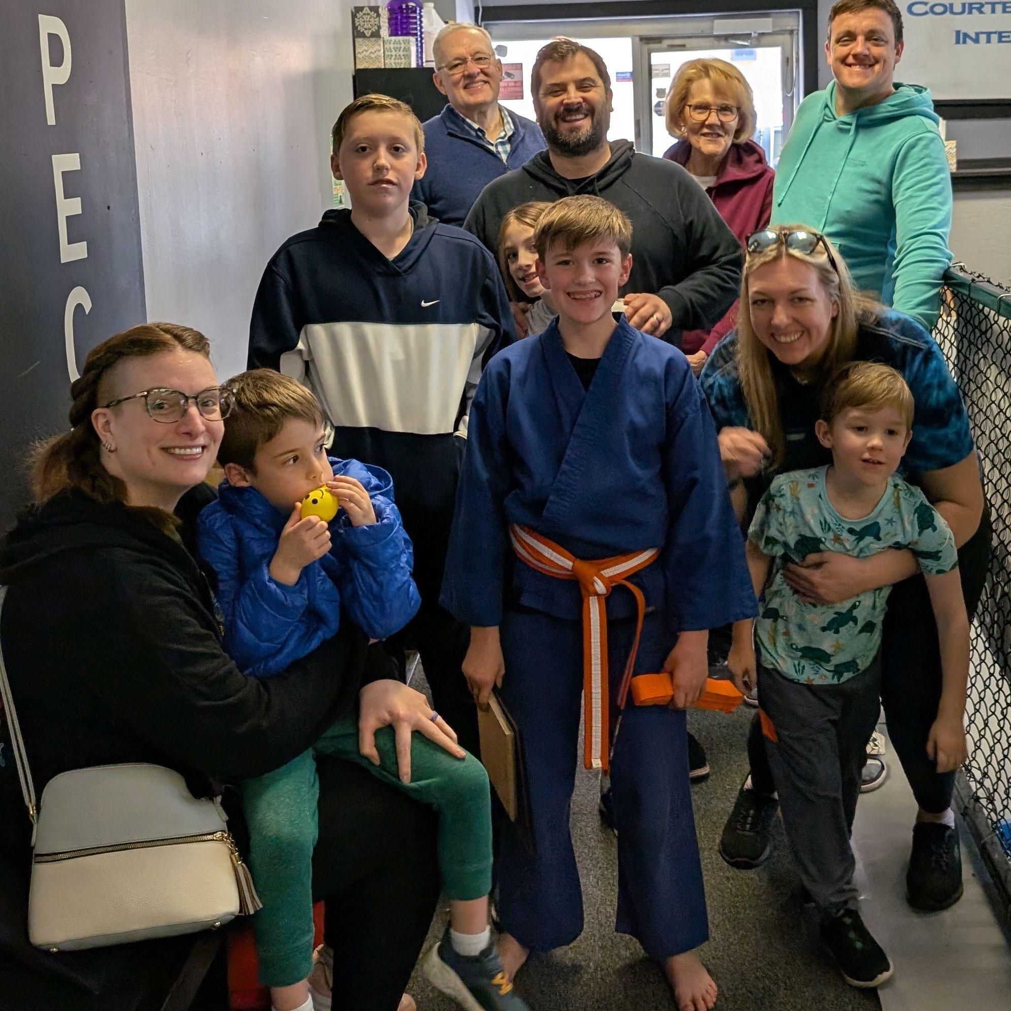 After Jamey's belt promotion