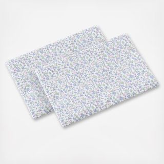 Emogene Cotton Percale Pillowcase, Set of 2