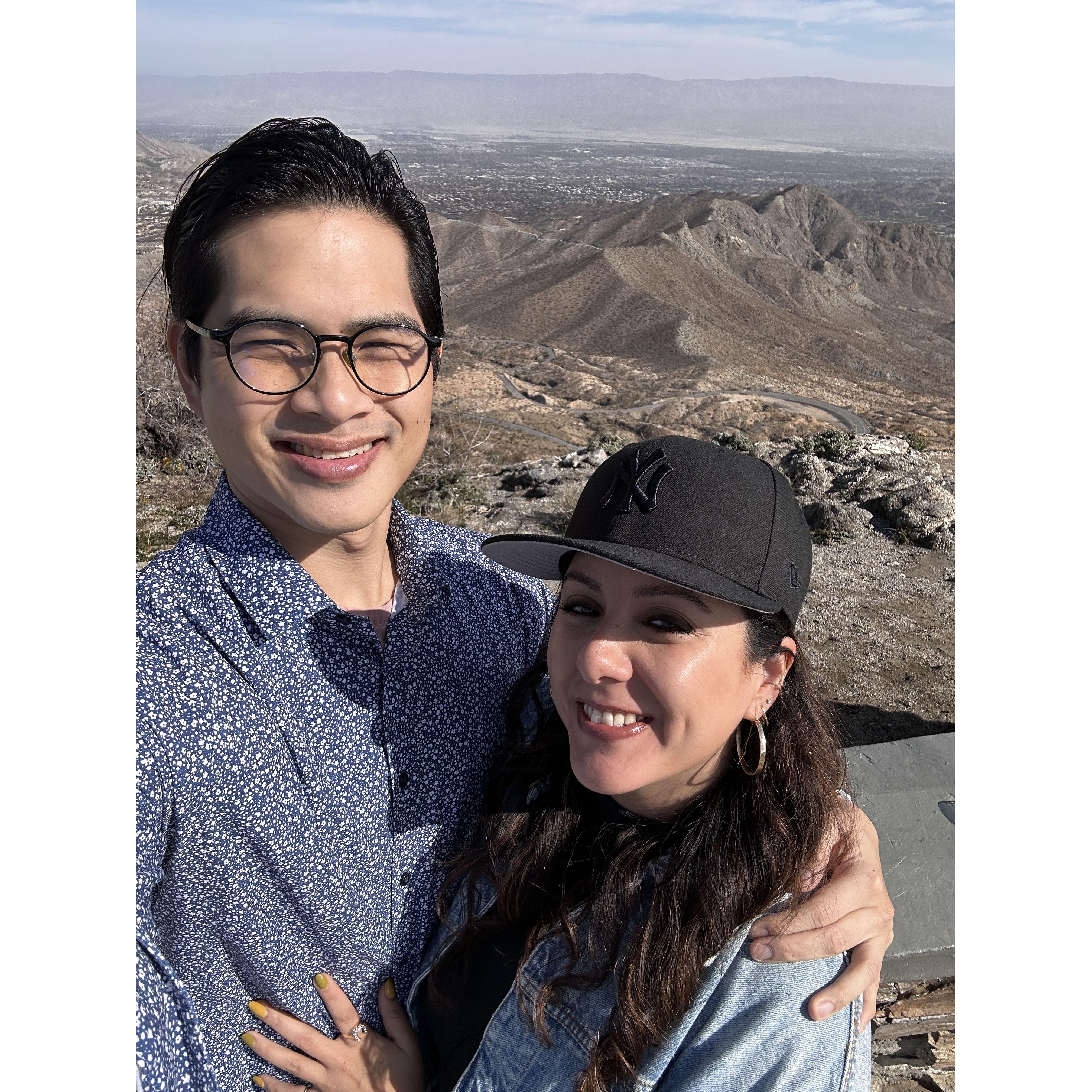 In Palm Springs