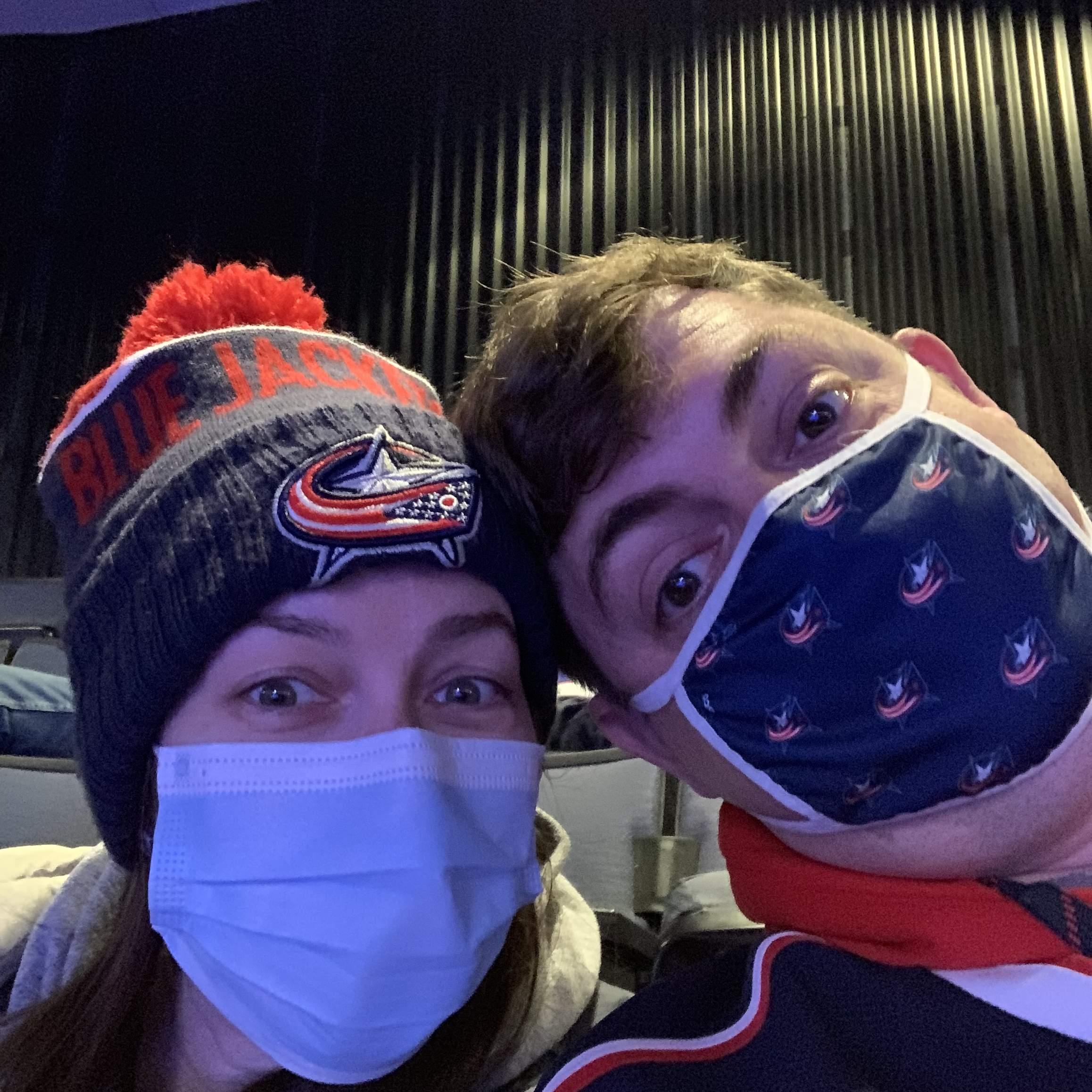 First Blue Jackets game back after COVID