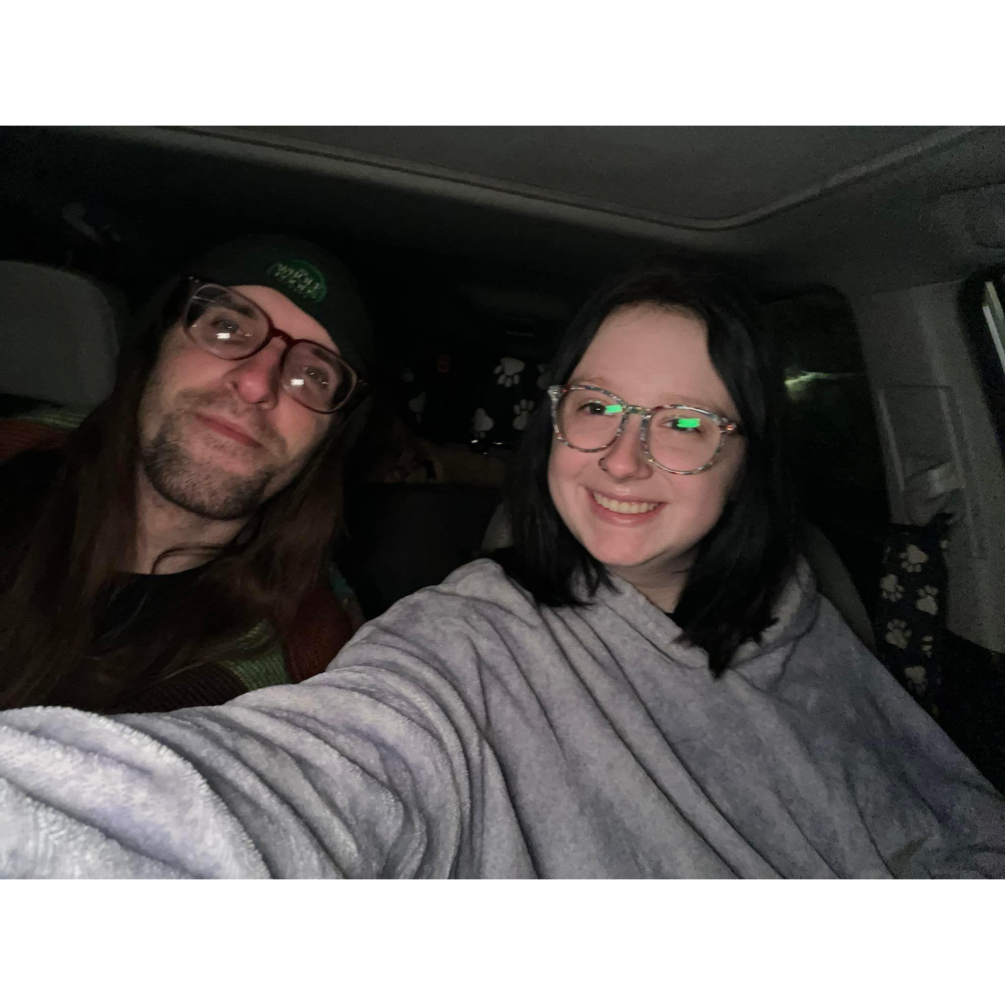 Going to see Christmas lights!