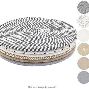 10 Inch Trivets for Hot Dishes, Hot Pots and Pans, Extra Large Thick Heat Resistant Large Coaster for Kitchen, Hot Pads, Kitchen Essentials, Pot Holders for Table & Countertop, 6 Pcs