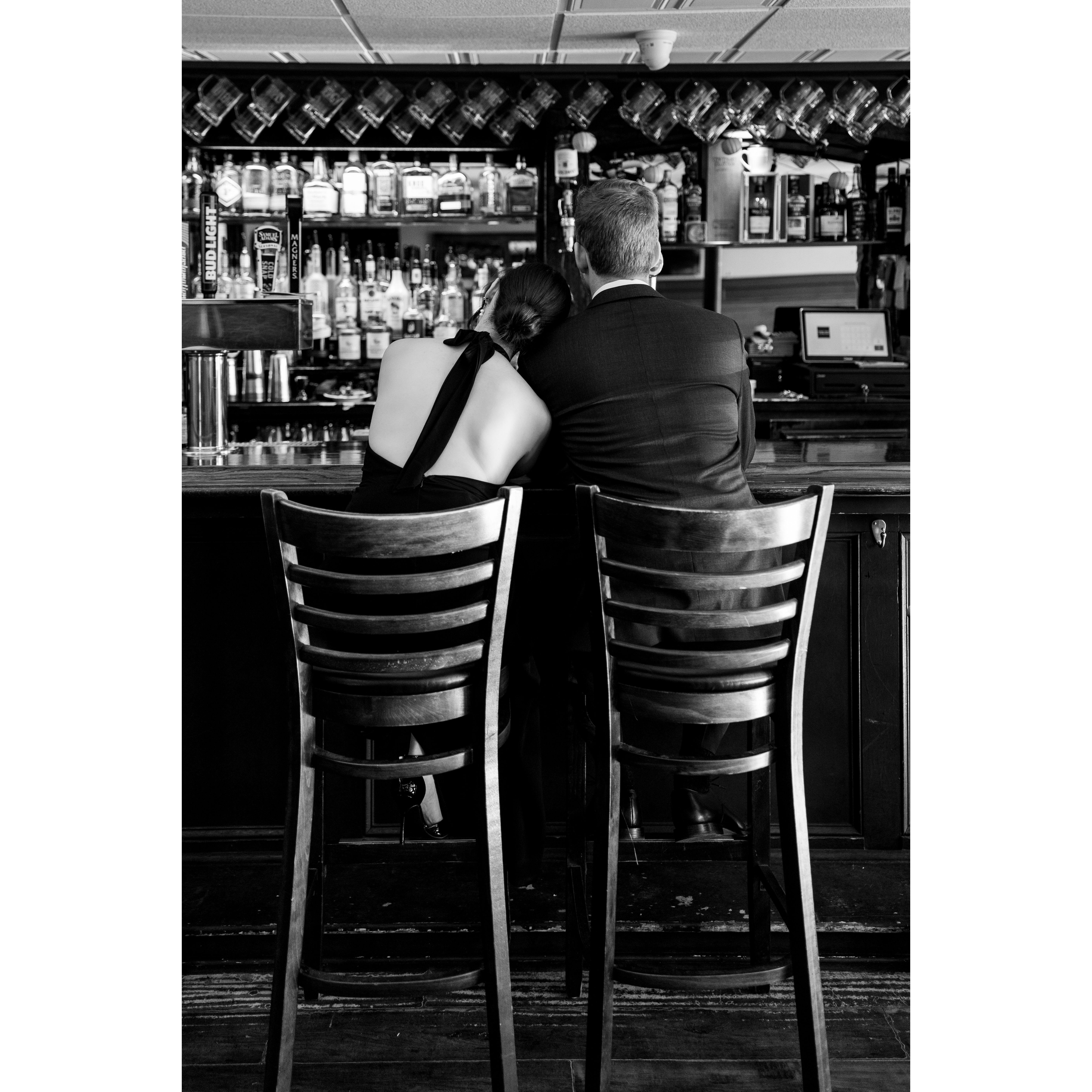 Some of our favorites from our second engagement photoshoot at "The Nest" - our local Irish Pub in Bristol owned by our good friend Eddie