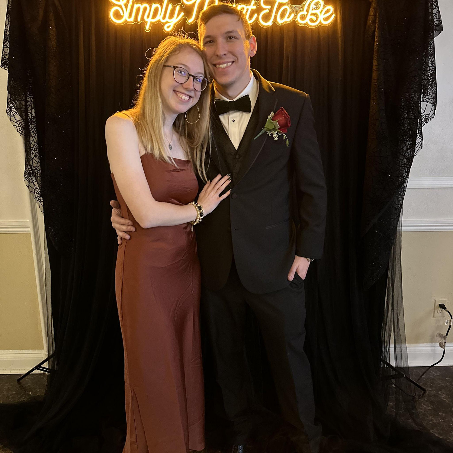 Just one of the MANY weddings they have been to together!