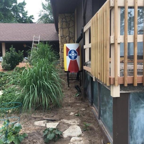 Wichita Rain Barrel