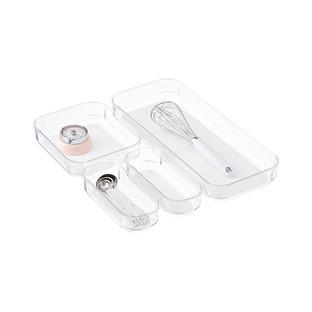 madesmart Clear Drawer Organizer Set