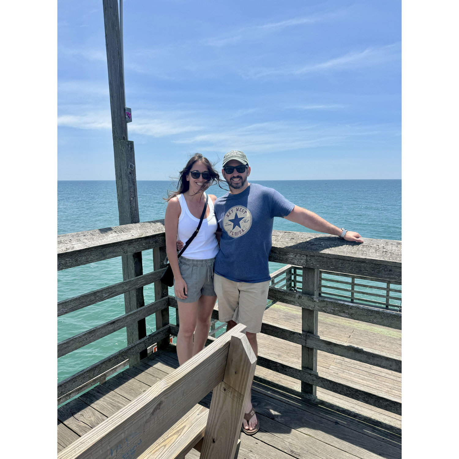 First beach trip visiting old friends