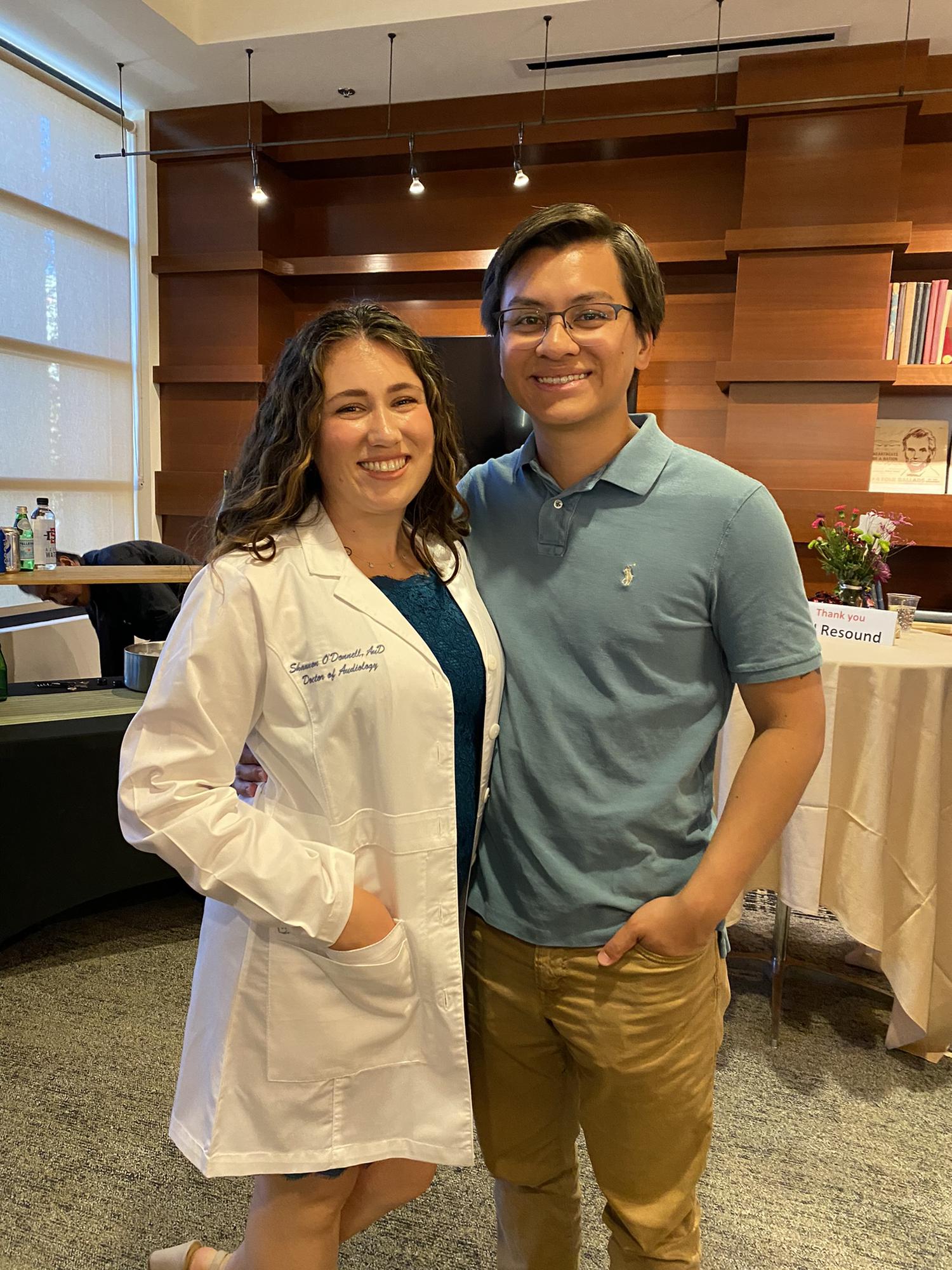 White coat ceremony.