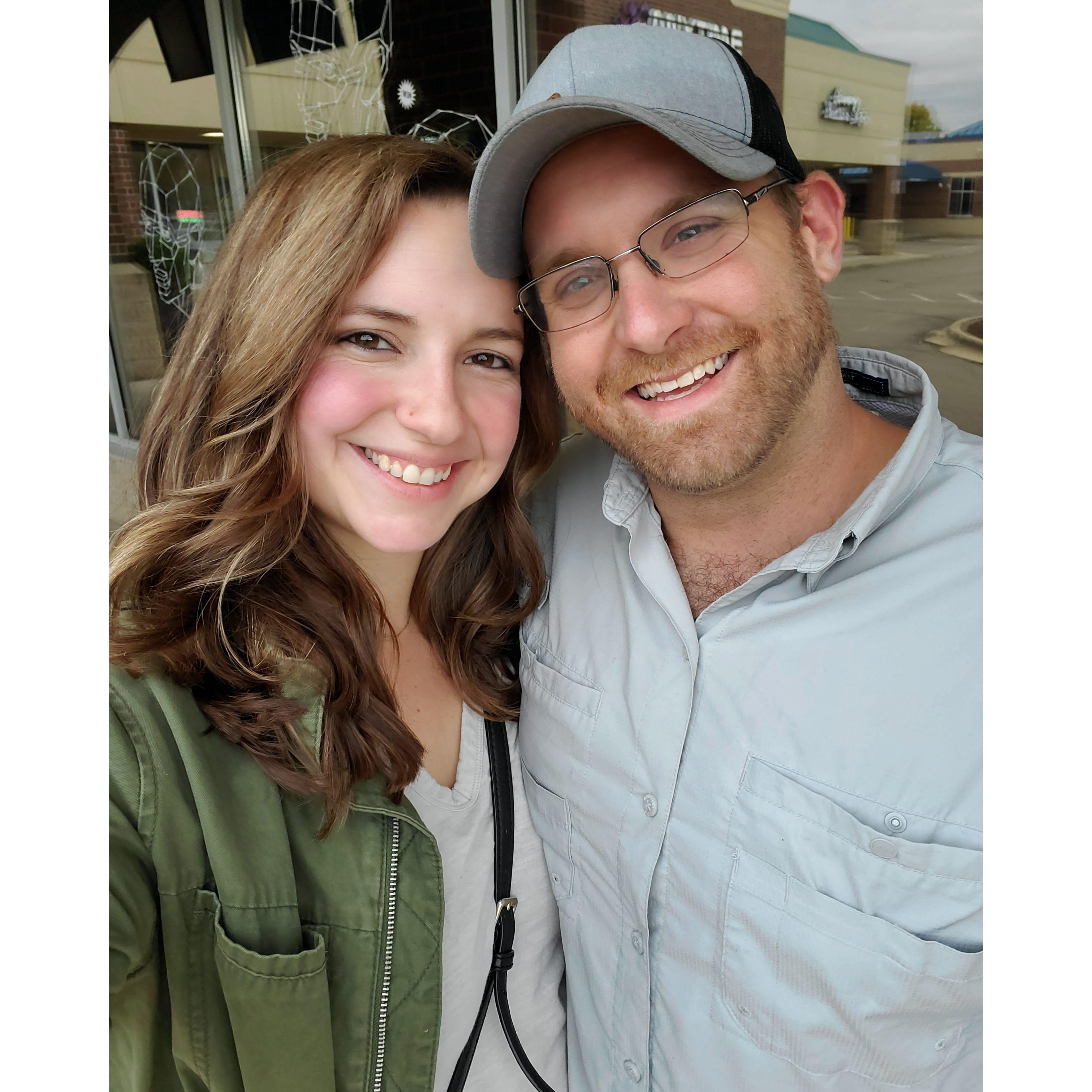 First date night as mom and dad