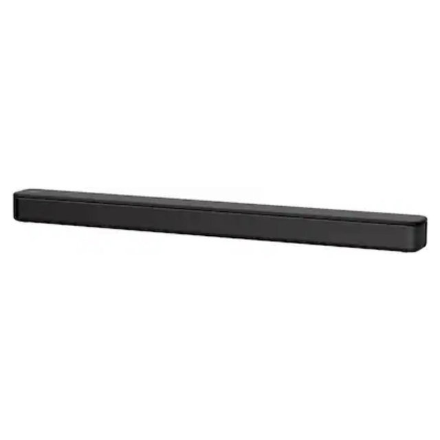 Sony - HTS100F 2.0 Channel Soundbar with Bass Reflex Speaker - Black