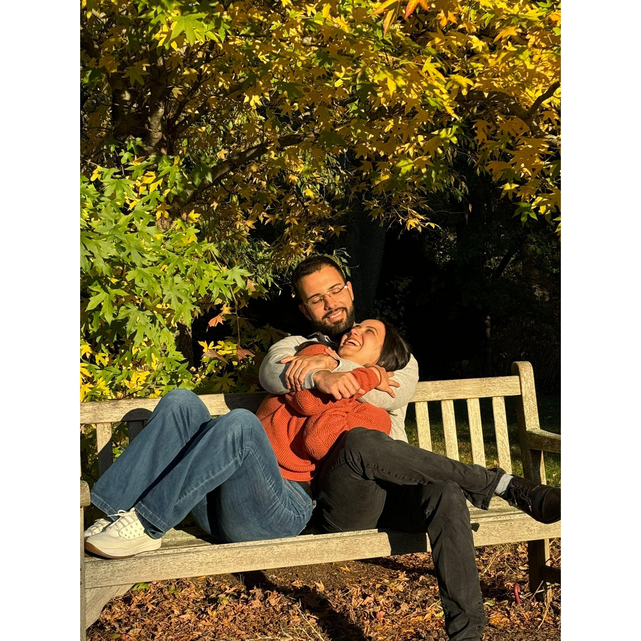 Fall Photoshoot - First photoshoot as a couple