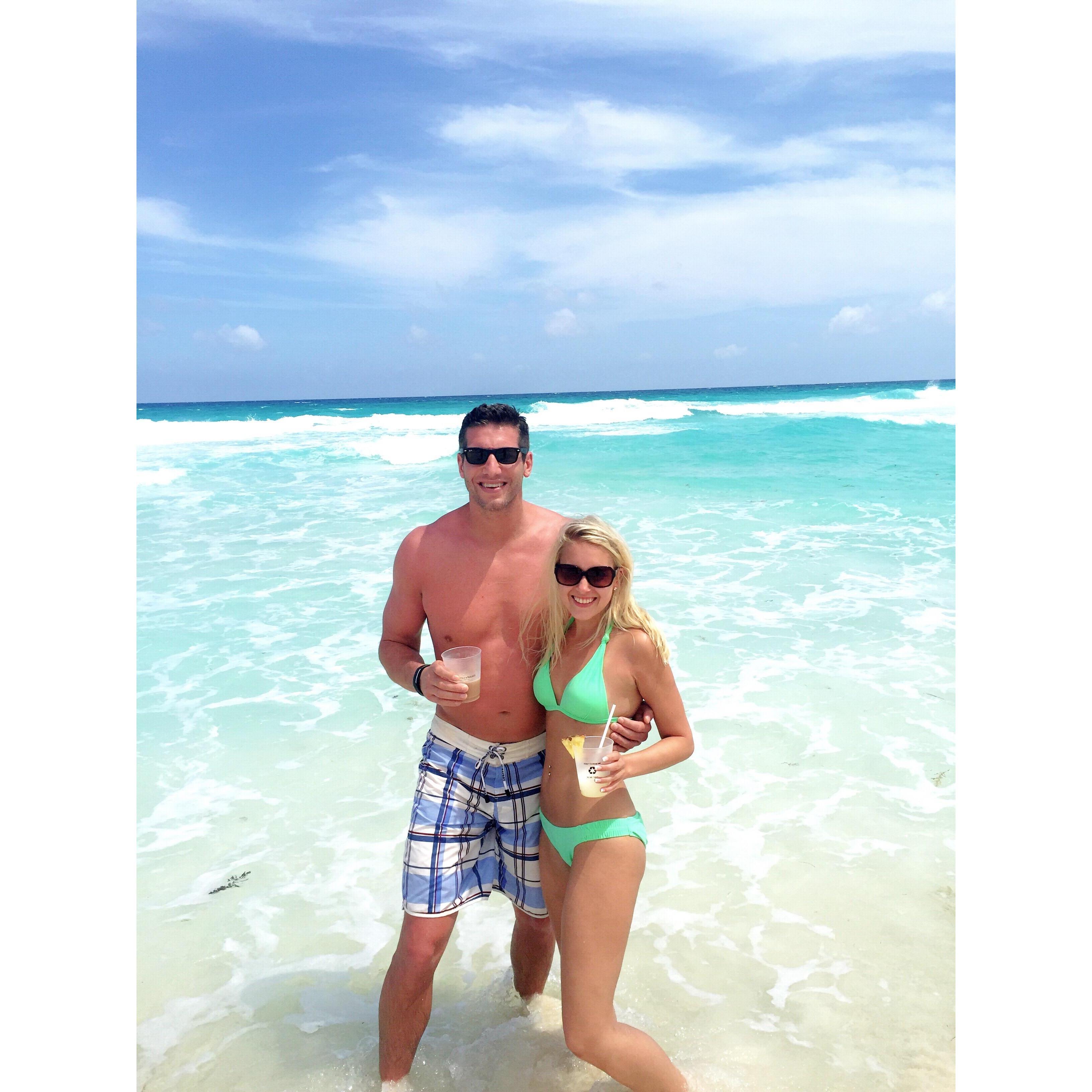 Our first trip to Mexico together - but definitely not our last!