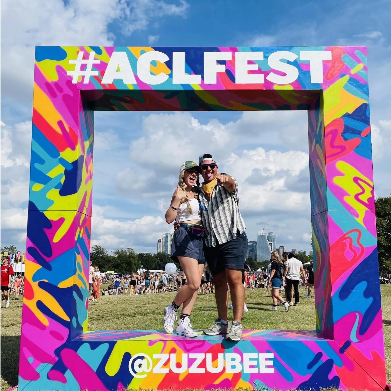Our first live concert/public event to attend since 2019 (pre pandemic)--ACL Fest 2021, ATX.