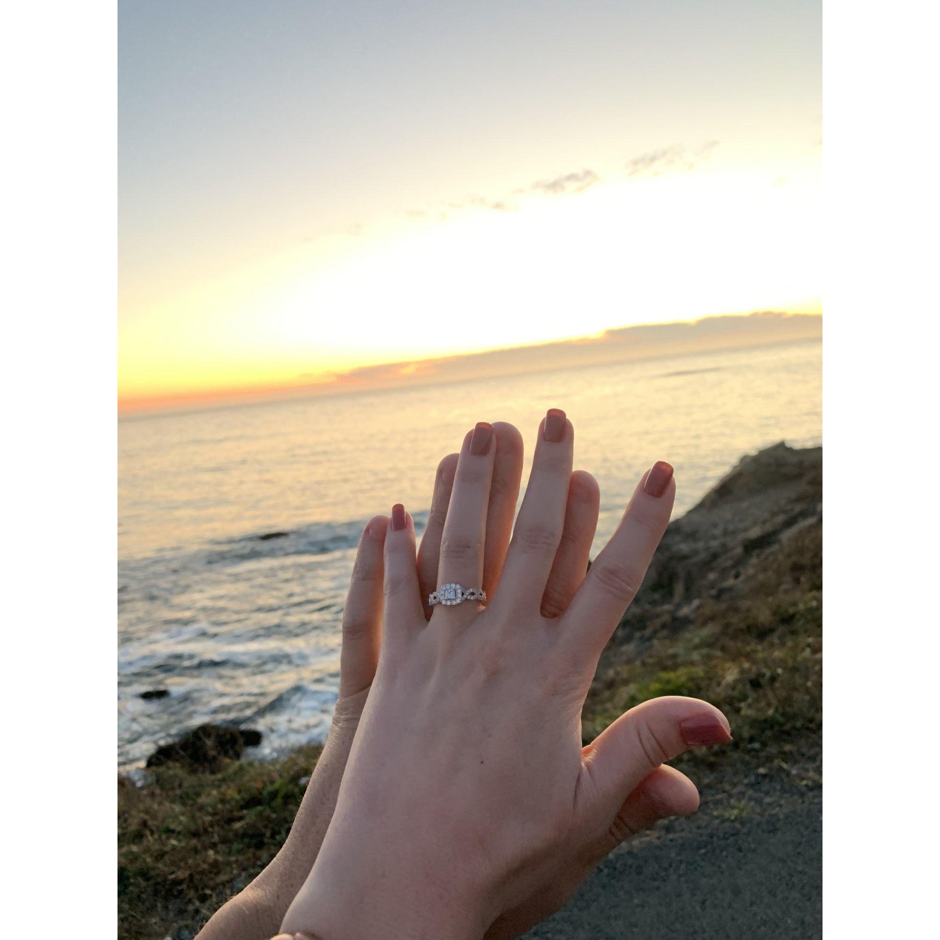 September 24, 2022 Mary said "yes" in Brookings, Oregon.