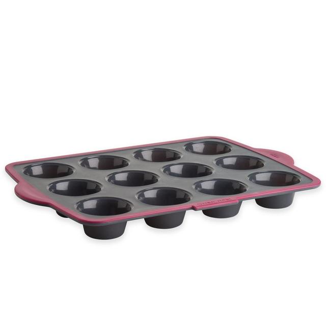 Trudeau 12-Cavity Silicone Muffin Pan