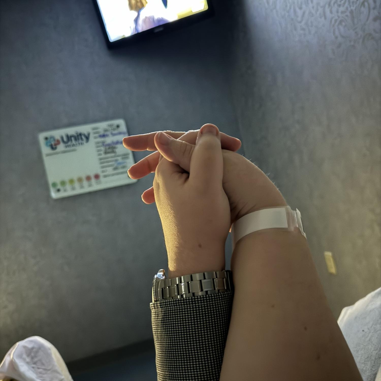 Just a little hospital memory.