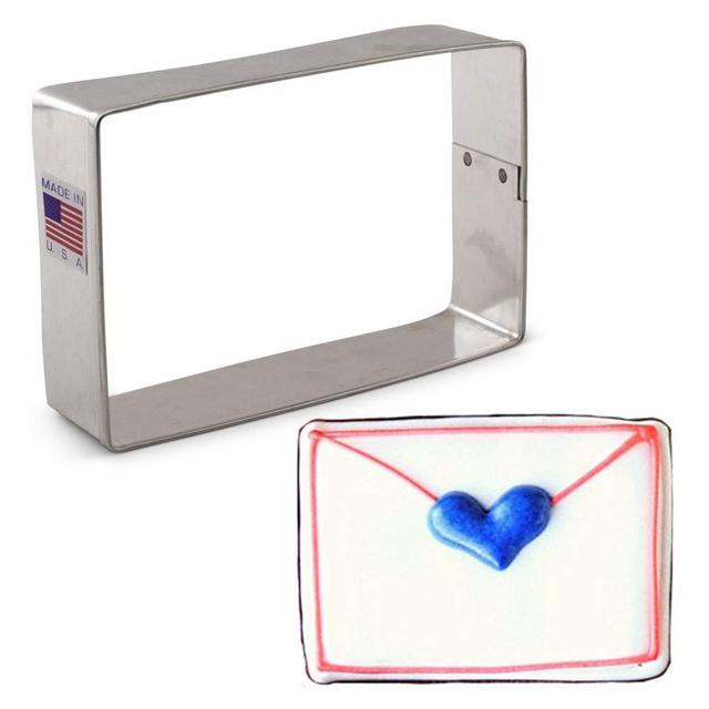 Ann Clark Cookie Cutters Rectangle/Chalkboard Cookie Cutter, 4"