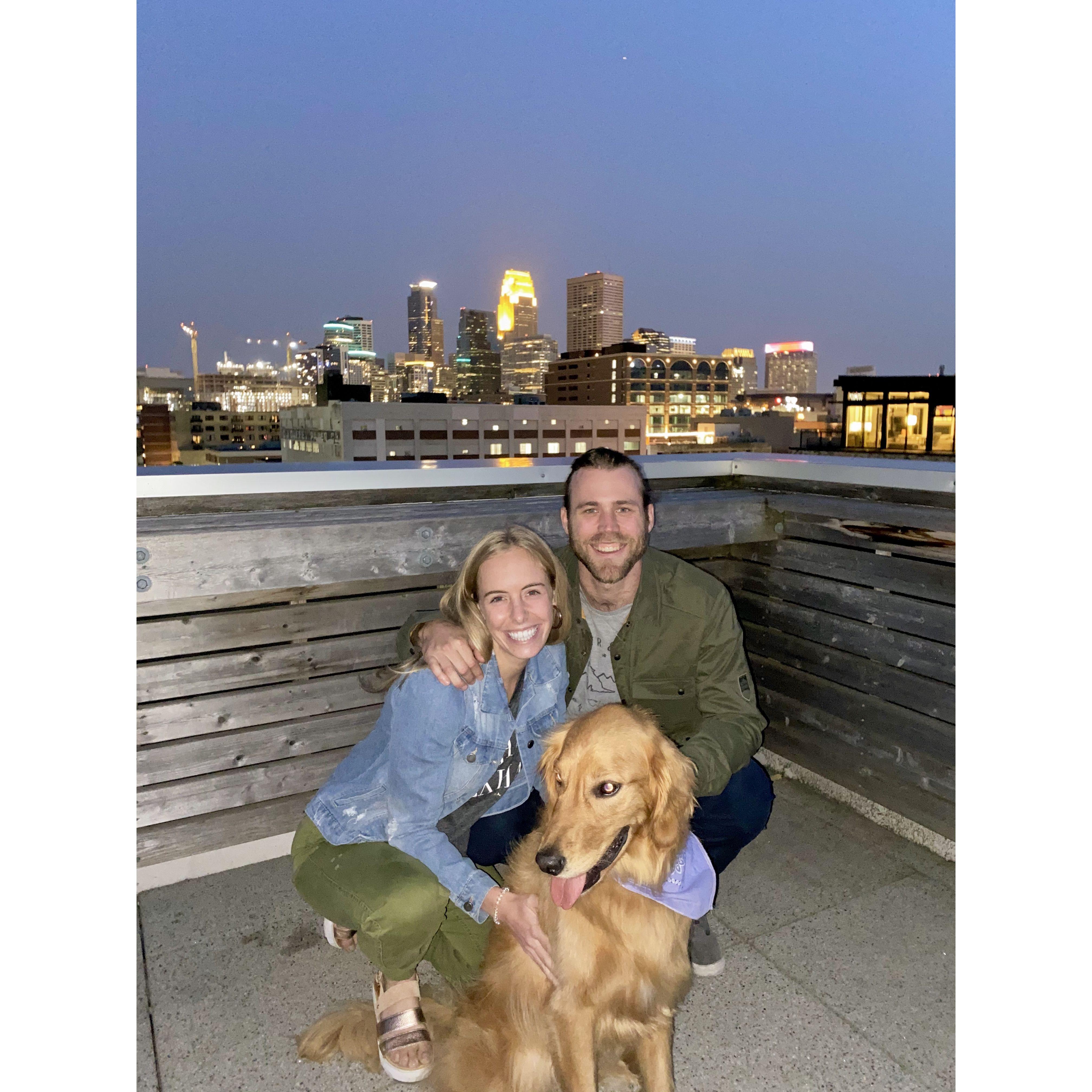 One of many nights with friends in downtown Minneapolis
[September 2020]