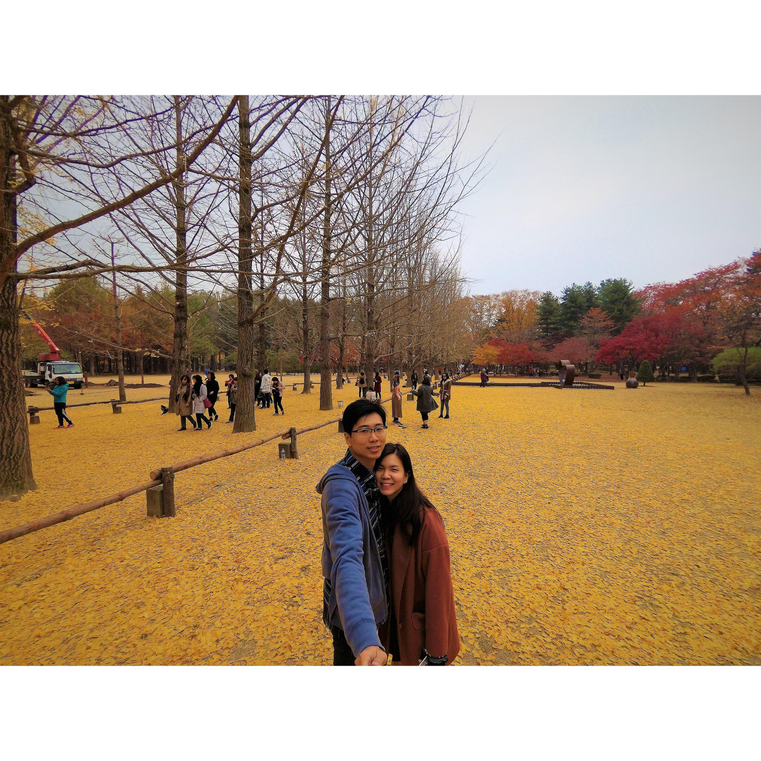 Beautiful scenery with Beautiful Girl