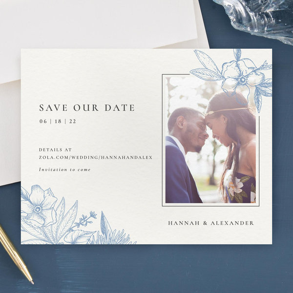 Zola Save The Dates - Kianna Portrait